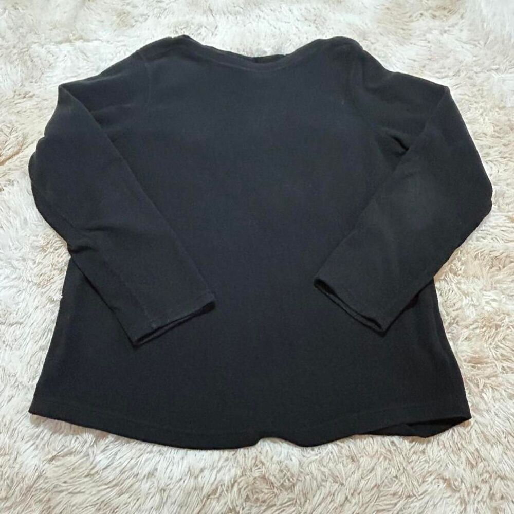 Lands-end Women's Black Shirt